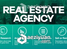 房地产中介公司商务介绍展示AE模板 Real Estate Agency