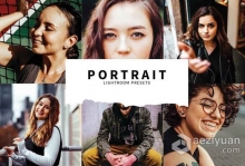 质感明亮通透人像摄影Lightroom预设 Portrait Lightroom Presets By Fitra Anas