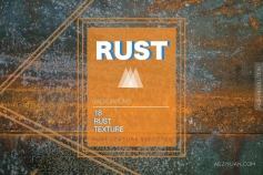 18+15张金属锈迹铁锈纹理创意设计图片素材 18 Rust texture background 2