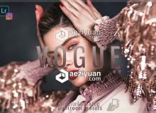 时尚人像修饰Lightroom预设+手机版lr预设Vogue Lightroom Preset