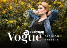 时尚人像摄影Lightroom预设 Vogue FX - Lightroom Presets