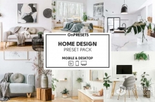 INS简约清新室内设计调色Lightroom预设 OnPresets-HOME DESIGN