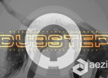 音乐节拍电视频道包装动画AE模板 Videohive Dubstep Logo