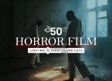 城市探险恐怖电影胶片LR预设+3DLUT预设Horror Film Lightroom Presets