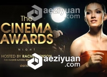 大气电影晚会活动颁奖典礼片头包装AE模板 Videohive The Cinema Awards