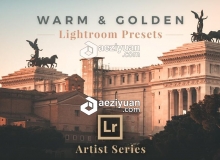 城市旅行电影胶片Lightroom预设Presetbase - Warm & Golden LR Presets