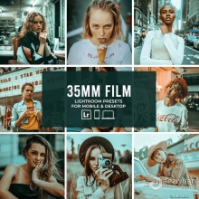 Presetsh出品-35MM电影胶片人像Lightroom预设35MM FILM LIGHTROOM PRESETS