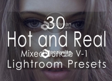 旅拍电影室内装饰柔和色调Lightroom预设Hot and Real Mixed LR