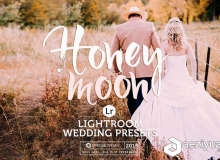 蜜月婚礼电影磨砂LR预设 Honeymoon Wedding Lightroom Presets