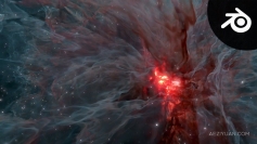 Blender逼真宇宙星云场景实例制作视频教程 Blender Cosmos: Create Realistic Looking Nebulas in Blender