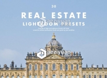 房地产建筑后期修饰Lightroom预设 Real Estate LR