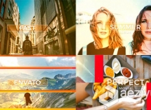 现代时尚快速切换照片幻灯片相册动画AE模板 Videohive Fast Slideshow