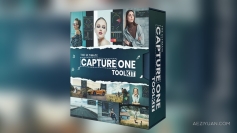 Capture One 颜色平衡活力变换曲线肤色调整工作流程会话模板工具包C1预设 Alex on RAW – Ultimate Capture One Toolkit