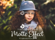 哑光磨砂人像Lightroom预设 Matte Effect Lightroom Presets