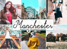 曼彻斯特旅拍Lightroom预设/移动APP预设 Manchester Lightroom Presets