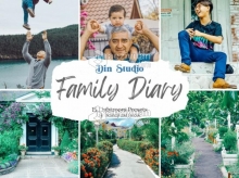 家庭人像摄影后期Lightroom预设 Family Diary Lightroom Presets