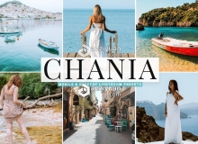 哈尼亚旅拍LR预设+LR移动预设 Chania Mobile & Desktop Lightroom Presets