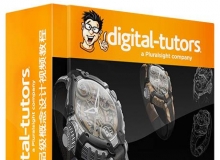 Photoshop手表产品级概念设计视频教程Digital-Tutors Product Design Pipeline Con...