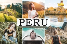 秘鲁旅拍人文风光Lightroom预设与移动LR预设 Peru Lightroom Presets