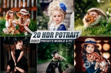 20个儿童摄影HDR效果Lightroom预设 HDR lightroom Presets