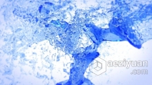 AE模板 液体水流动特效视频片头Smashing Liquid Logo AE工程 AE文件