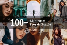 100+旅拍人像VSCO电影胶片美食摄影LR预设合集 100+ Lightroom Presets Bundle