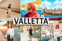 瓦莱塔专业旅拍风光人像Lightroom预设/APP预设 Valletta Pro Lightroom Presets