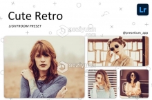 可爱的复古胶片Lightroom预设 Cute Retro – Lightroom Presets