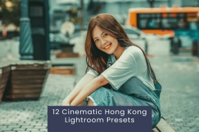 12种香港电影色彩LR调色预设 12 Cinematic Hong Kong Lightroom Presets