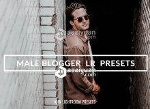 Insta博客冷酷胶片手机版Lightroom预设MALE BLOGGER LR MOBILE PRESETS