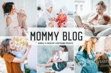 宝妈亲子家庭人像后期Lightroom预设与移动版LR预设 Mommy Blog Lightroom Presets