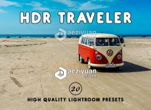 20组HDR旅行者LR预设 HDR Traveler Lightroom Presets