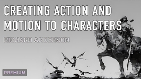 人物角色动作绘画技巧大师班视频教程-中文字幕 Bring Action and Motion to your Characters With Richard Anderson