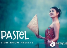 梦幻般轻柔粉彩磨砂人像后期Lightroom预设 Pastel Lightroom Presets