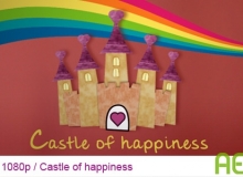 幸福的城堡儿童AE模板工程文件-Castle of Happiness