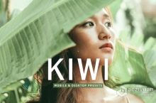 森系胶片电影人像后期调色Lightroom预设 Kiwi Lightroom Presets