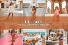 旅拍人文风光Lightroom预设+APP调色滤镜 5 Lisbon Lightroom Presets