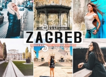 萨格勒布旅拍LR预设+LR移动预设Zagreb Mobile & Desktop Lightroom Presets