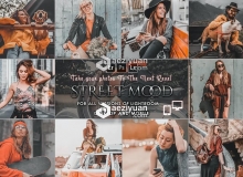 INS风街头情绪电影色调LR预设/APP预设 Street Mood Presets