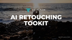 31款高端人像婚礼摄影肤色背景AI增强调色Lightroom预设 Visual Flow – AI Retouching Toolkit