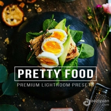 清新通透美食摄影色彩校正Lightroom预设 PRETTY FOOD Lightroom Presets