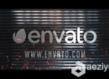 震撼金属质感3D文字LOGO演绎片头动画AE模板 VideoHive Epic 3D Metal Logo