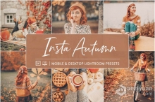 NesPresets - INS风格秋季人像后期调色LR预设NesPresets - Insta Autumn