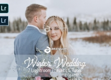 冬季婚礼电影胶片LR预设/APP预设 Winter Wedding Lightroom Presets