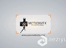 放大搜索相框相片展示动画AE模板 MotionVFX Photo Frame Logo