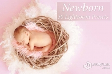 30组新生儿后期Lightroom预设 30 Newborn Lightroom Presets