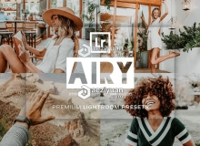 INS通透人像咖啡复古胶片LR预设/手机LR预设 Airy Lightroom Presets