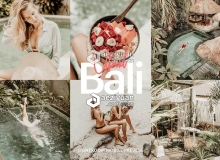 INS风莫兰迪巴黎旅拍胶片R预设 Lightroom Preset-Ubud Bali Theme