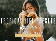 12个热带生活旅行胶片人像Lightroom预设 12 Tropical Life Presets