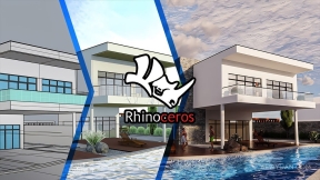 Rhino别墅建筑场景设计完整工作流视频教程 Rhino Beginner's course: Designing a Villa